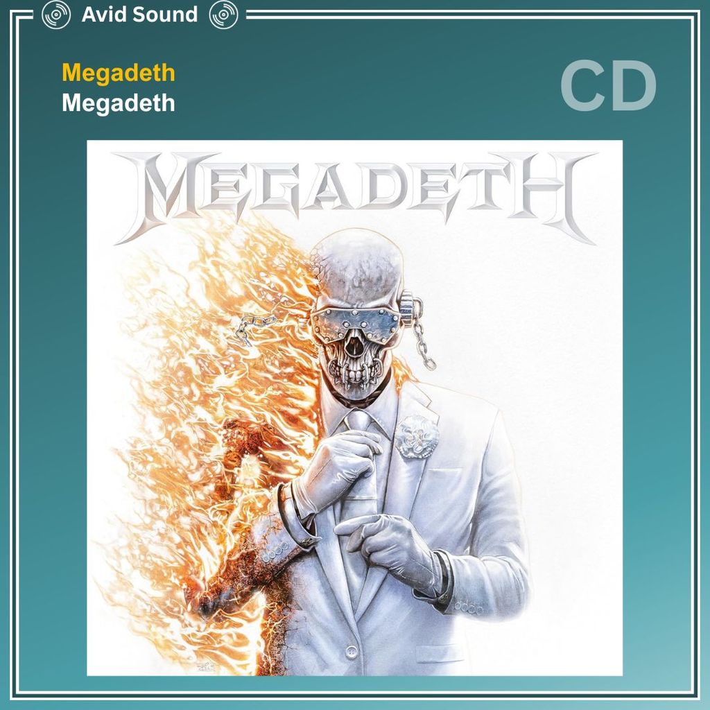 CD แผ่นซีดี Megadeth Megadeth ใหม่ ซีล Megadeth CD
