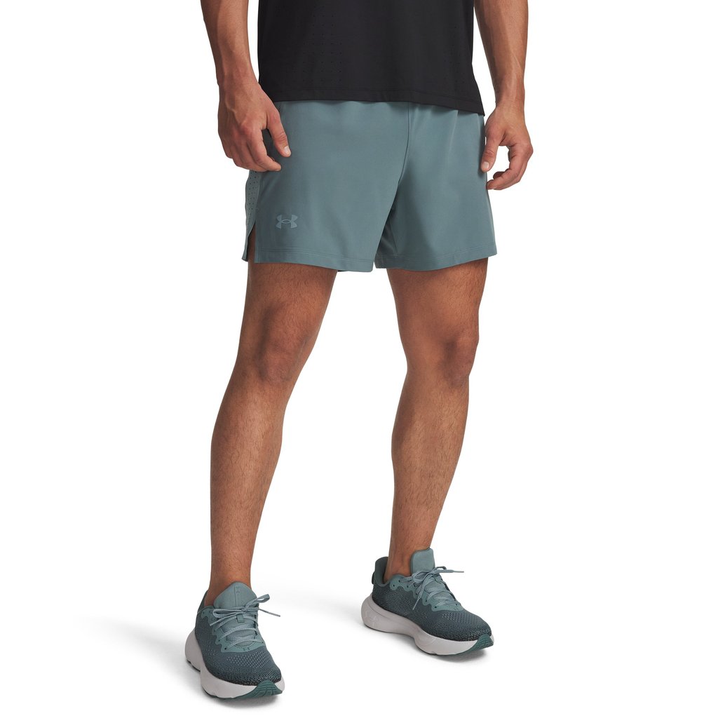 Under Armour กางเกงขาสั้น 5 นิ้วสำหรับผู้ชาย UA Launch Pro — صورة 2
