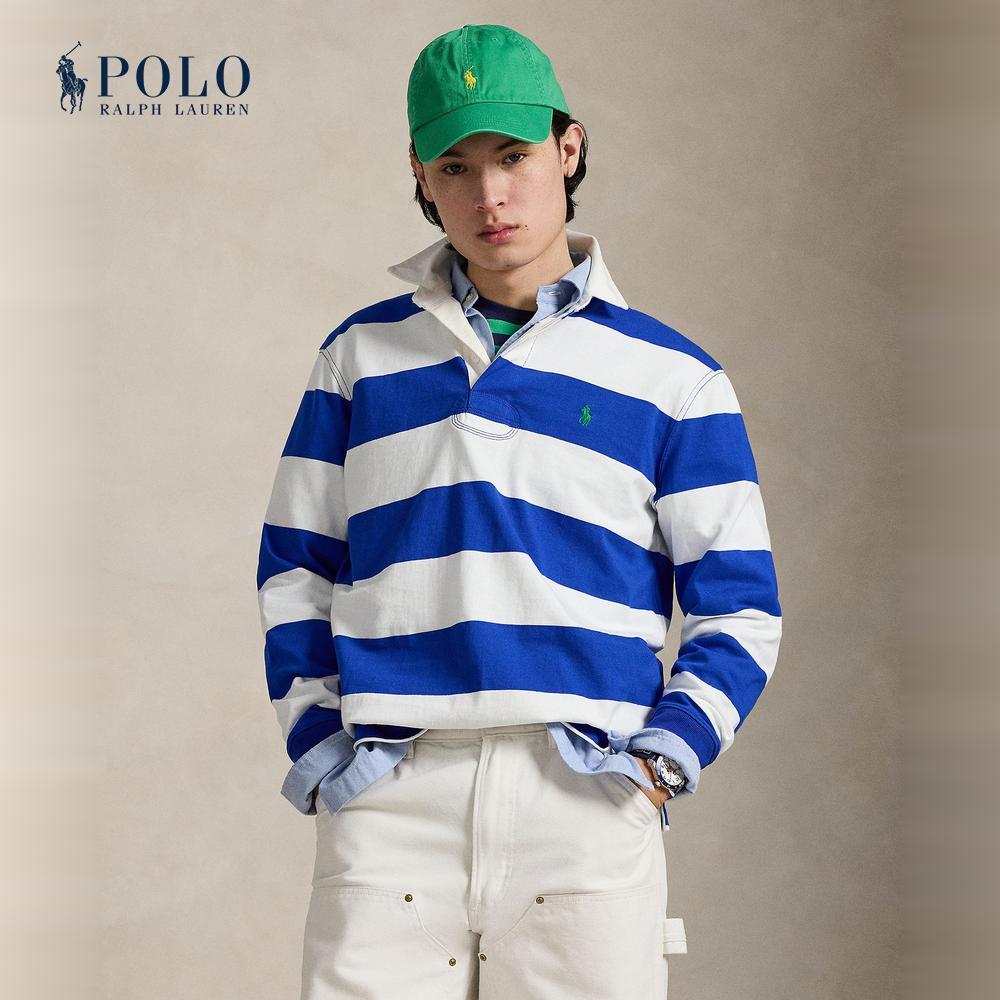 Polo Ralph Lauren เสื้อโปโลผู้ชาย รุ่น MNPOKNI16825205 สีฟ้า