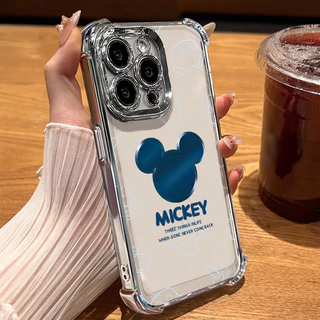 MHKETH เคสสำหรับ Samsung A07 M07 F07 F70E 5G M17E 5G เคสโทรศัพท์สไตล์คู่รักน่ารักโปร่งใสชุบอิเล็กโทรเพลตกันกระแทก