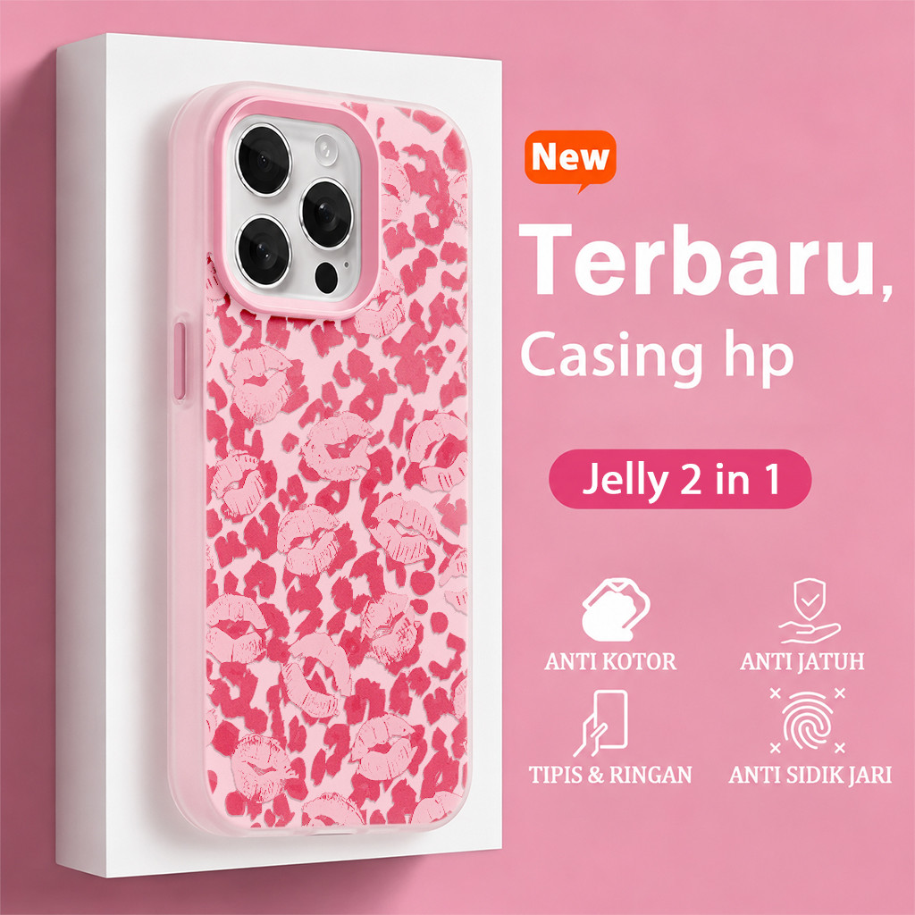 HP Jelly 2 In 1 เคสโทรศัพท์น่ารักสําหรับOppo Reno 15F 5G A6X A6 Reno 15 5G A6 Pro 5G Reno 14 5G A3X 