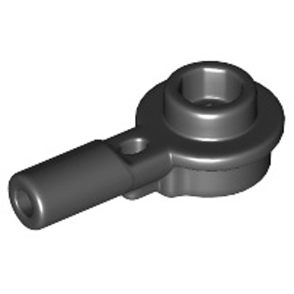 Brick2cube Part - Bar   1L with 1 x 1 Round Plate with Hollow Stud - 32828