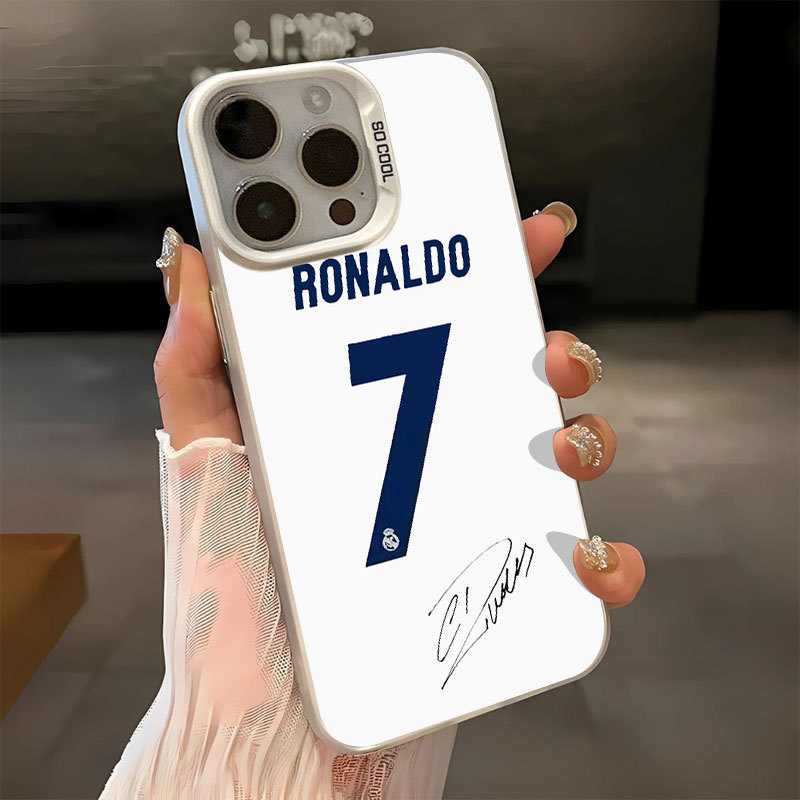 การ์ตูน CR7 กรณี OPPO Realme C11 กันกระแทก Realme C20 Realme C21Y Realme C25 Realme C30 Realme C35 R