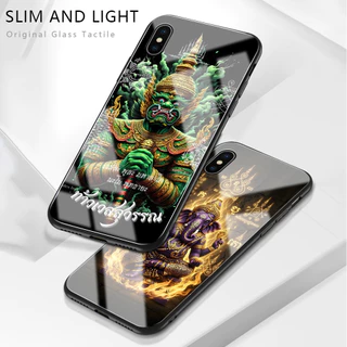 เคส For OPPO Reno 8 8Z 8T 7 7Z 6 6Z 5 4 4Z 2 2F Pro 4G 5G เคสโทรศัพท์ เคสมือถือ เคสออปโป้ เคสแข็ง Phone Glass Case BLK