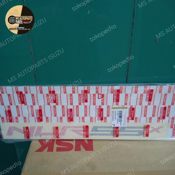 สติ๊กเกอร์สติ๊กเกอร์ ISUZU NLR 55 X NLR55X เดิม