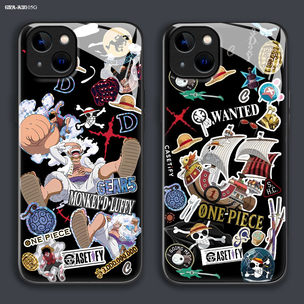 เคส For Samsung Galaxy A30 A30S A25 A24 A23 A22 A21S A20 A20S 4G 5G เคสโทรศัพท์ เคสซัมซุง เคสแข็ง Phone Glass Case BLK