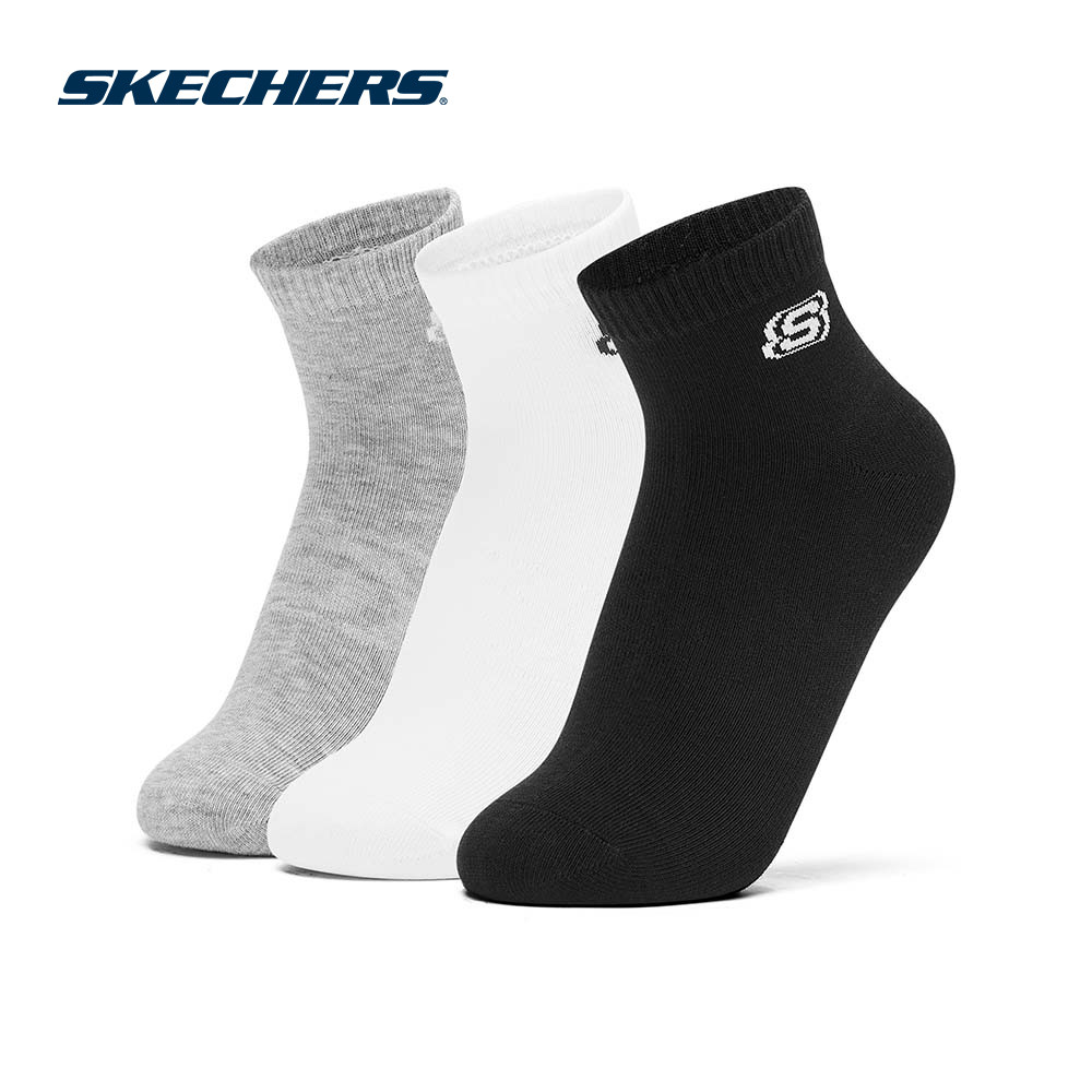 Skechers สเก็ตเชอร์ส ถุงเท้าเด็กยูนิเซ็กส์ Unisex-Kids Socks - L325K109-06EK