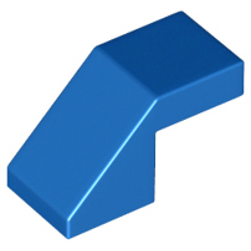 Brick2cube Part - Slope 45 2 x 1 with Cutout without Stud - 28192