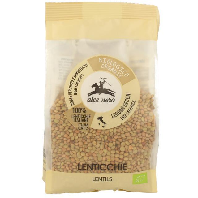 ✿ อัลเซเนโรถั่วเลนทิลออร์แกนิค 400กรัม 🌿 Alce Nero Organic Lentils 400g. ✿ 8009004600201 🍃 ของแห้งแล