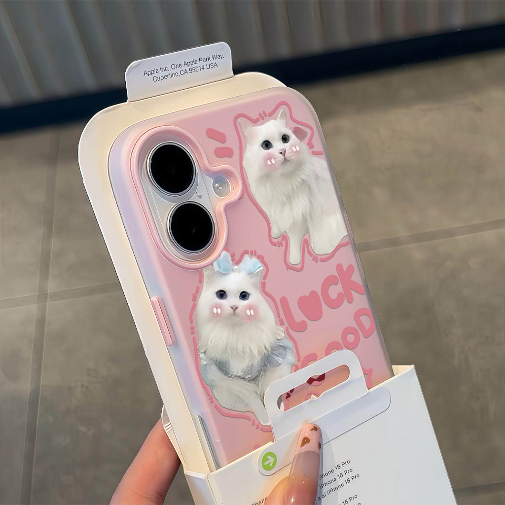 น่ารักสีชมพู Jelly Cat 2 In 1 กรณี Vivo Y400 V60 Lite V70 Fe Y05 Y21D Y19S Pro Iqoo Z10 Lite Z10R 5G