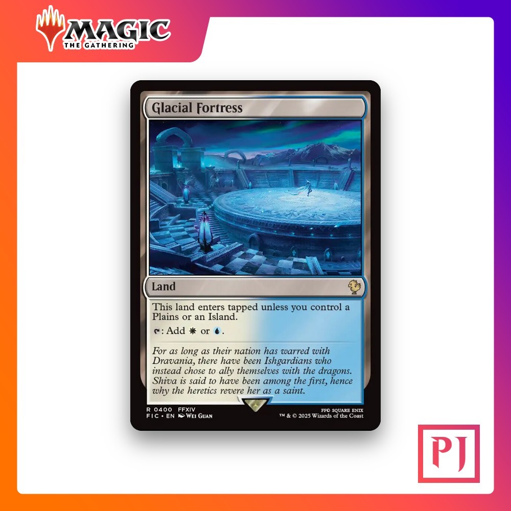 [MTG] Glacial Fortress (#400) [FIC] [LAND] [RARE] | Magic the Gathering