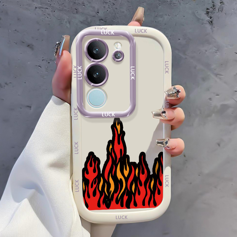 เคส VIVO V29 5G V29E 5G V29 Pro 5G Silicon Case Creative Flame