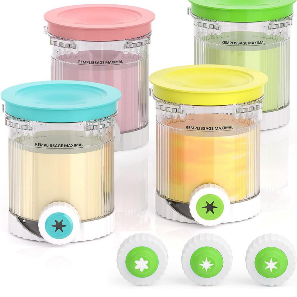 [SW.z]ทดแทนสําหรับ Creami Swirl Pints และฝาปิดไอศกรีม Soft Serve Maker อุปกรณ์เสริมสําหรับ Ninja NC7