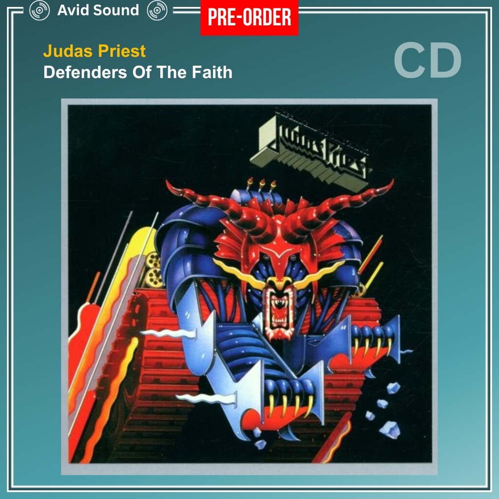 Pre-Order CD แผ่นซีดี Judas Priest Defenders Of The Faith ใหม่ ซีล Judas Priest CD