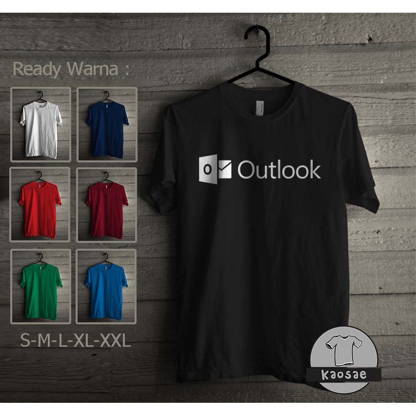 MS Outlook เสื้อยืด Distro เสื้อยืด