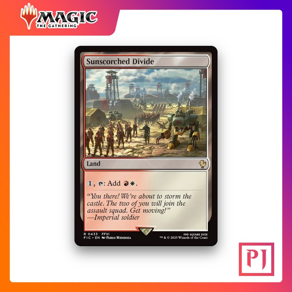 [MTG] Sunscorched Divide (#433) [FIC] [LAND] [RARE] | Magic the Gathering