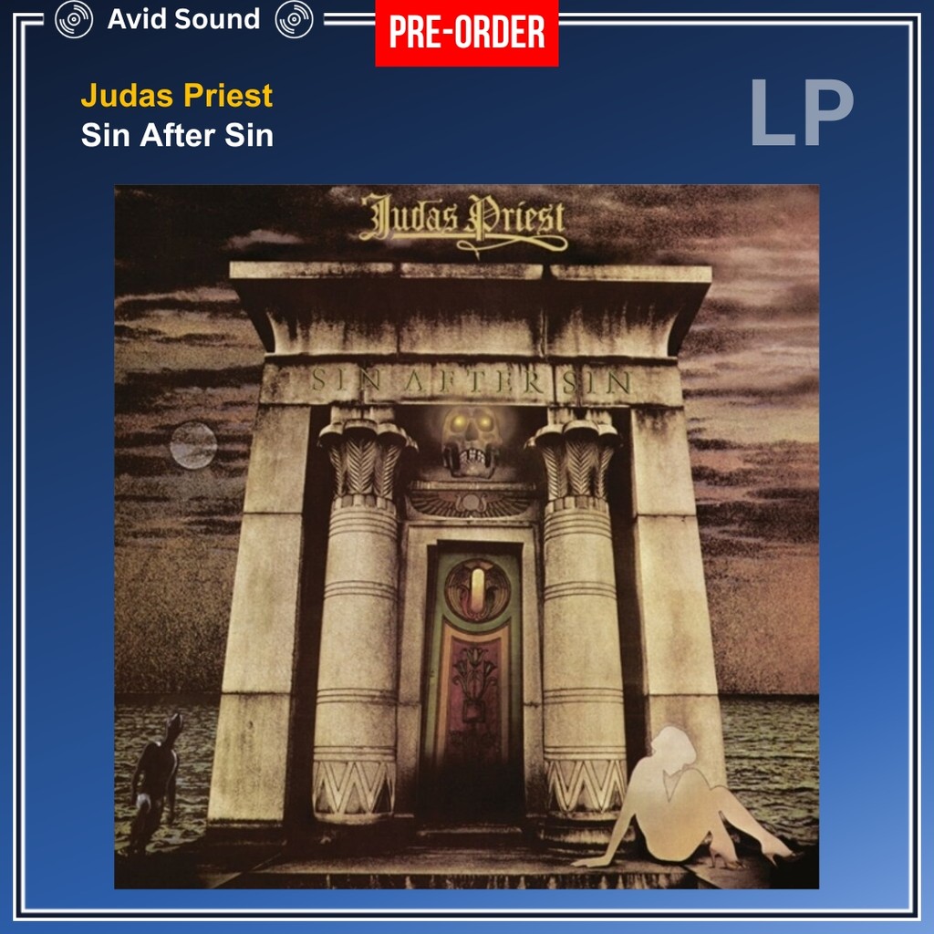Pre-Order แผ่นเสียง Judas Priest Sin After Sin ใหม่ ซีล Judas Priest Vinyl LP