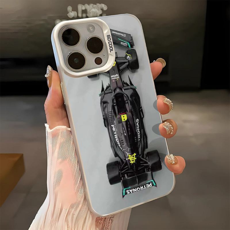 การ์ตูน Mercedes F1 Galaxy S22 Ultra เคสกันกระแทก S23 S23 Plus S23 FE S23 Ultra S24 S24 FE S24 Ultra