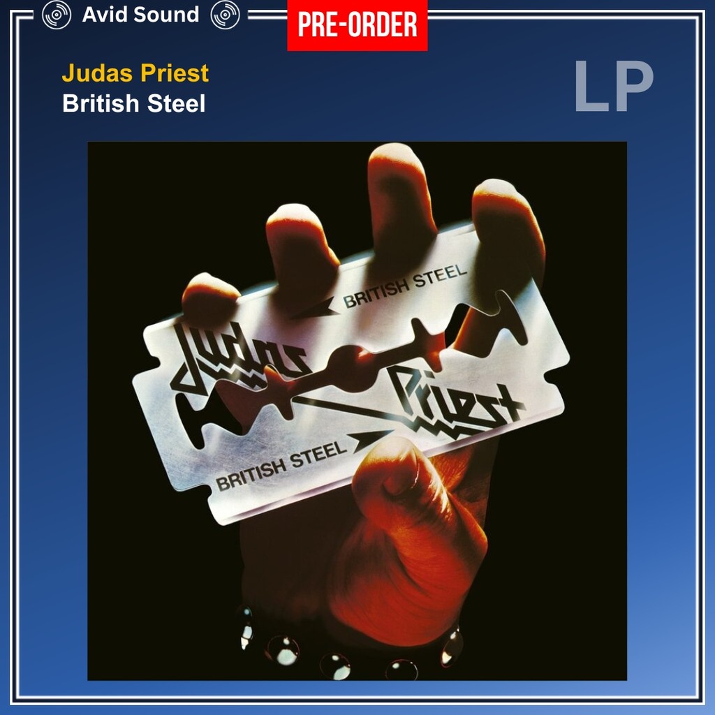 Pre-Order แผ่นเสียง Judas Priest British Steel ใหม่ ซีล Judas Priest Vinyl LP