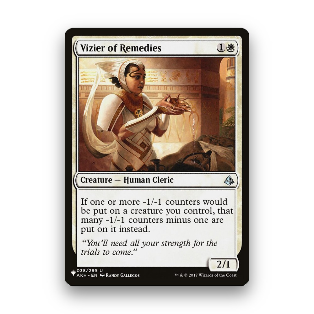 [MTG] Vizier of Remedies (#AKH-38) [PLST] [WHITE] [UNCOM] | Magic the Gathering