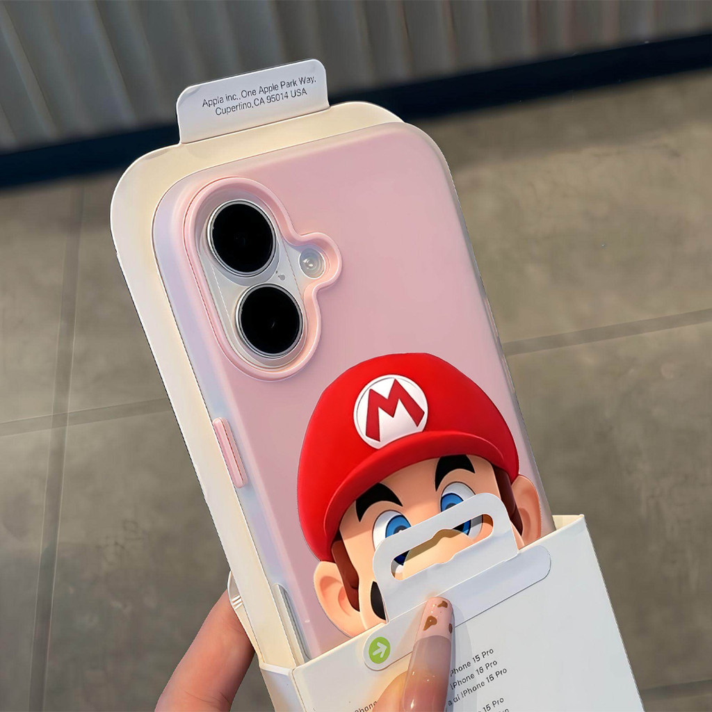Mario Jelly 2 In 1 Casing Xiaomi 15T Pro C85 Poco M7 Plus C65 F7 C75 C71 Gd2H1K8 Luxury ล่าสุด Pop P