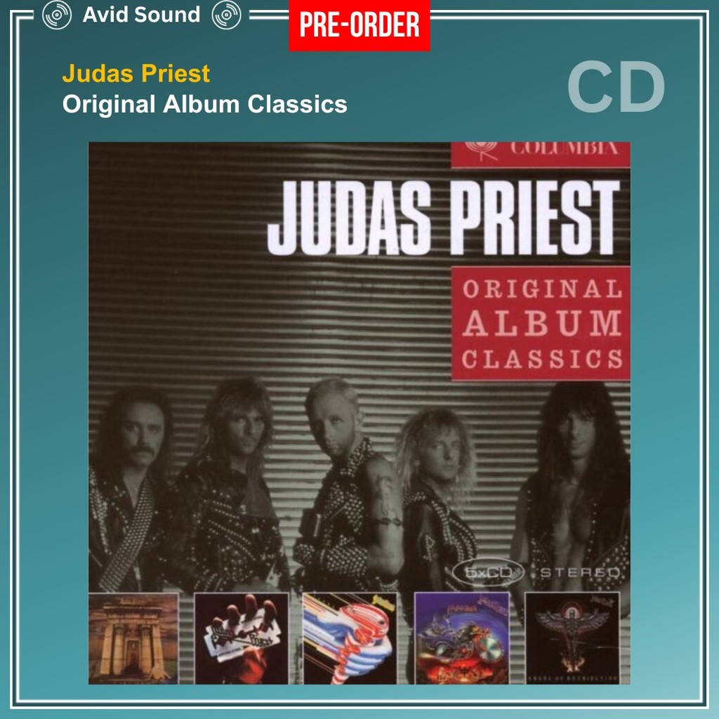 Pre-Order CD แผ่นซีดี Judas Priest Original Album Classics ใหม่ ซีล Judas Priest CD