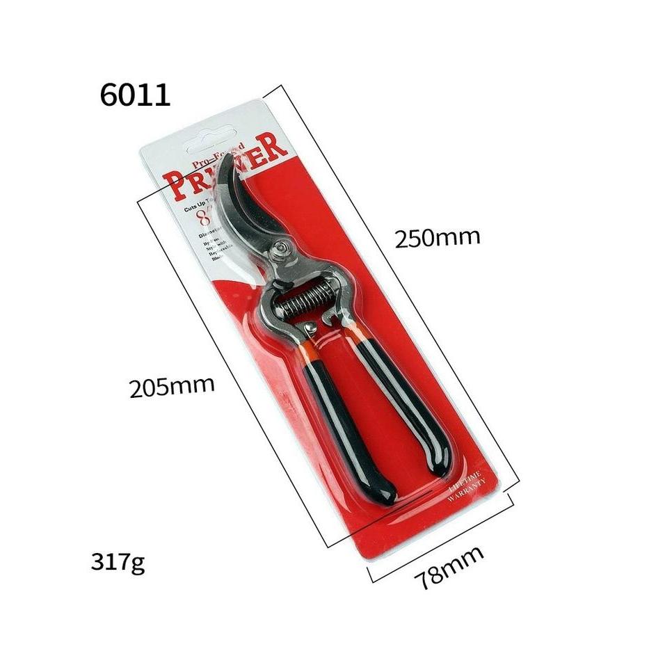 QBLADE BRANCH SCISSORS TWIG SCISSORS 6010 6011 สีดํา