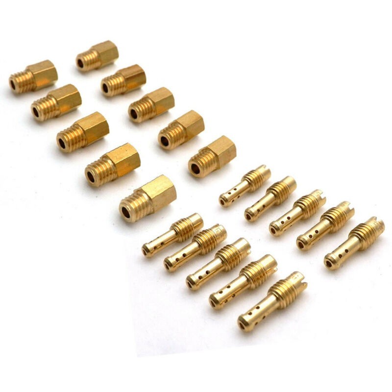 ⭐BAB-424⭐  เจ็ทหลักประเภทหกเหลี่ยม + TMS สําหรับเจ็ทนักบินสําหรับ MIKUNI VM/TM/ สําหรับ TMX VM22 คาร