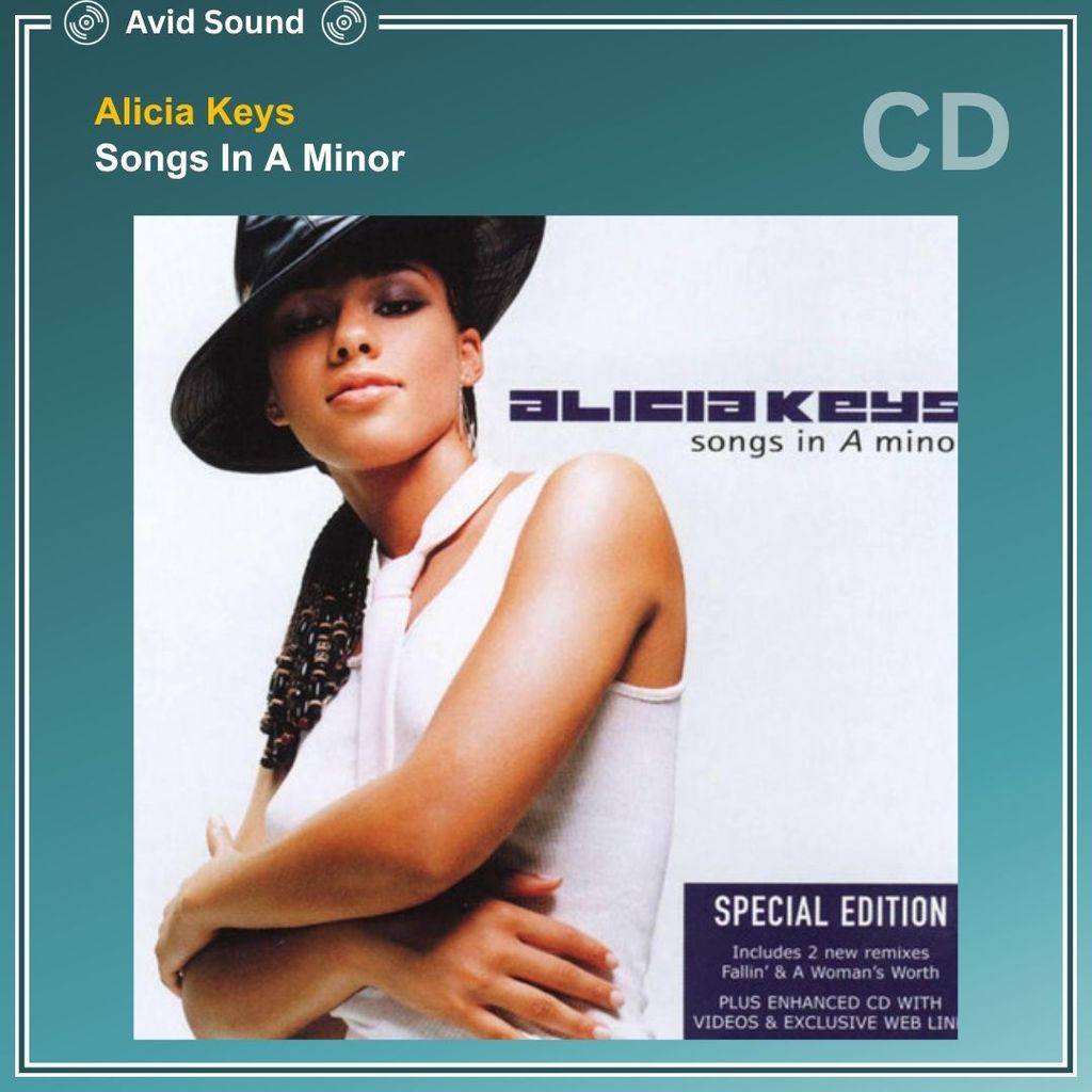 CD แผ่นซีดี Alicia Keys Songs In A Minor ใหม่ ซีล Alicia Keys CD