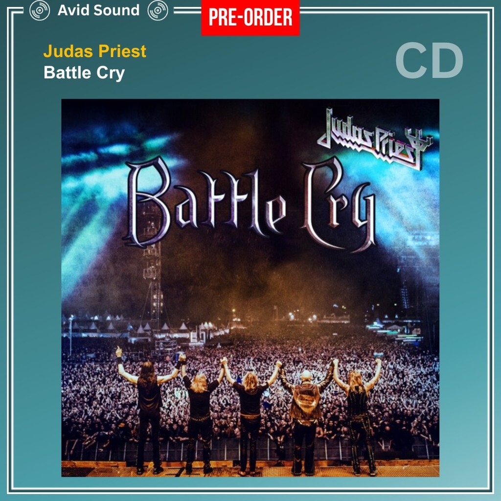 Pre-Order CD แผ่นซีดี Judas Priest Battle Cry ใหม่ ซีล Judas Priest CD