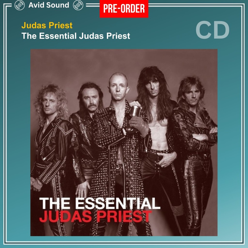 Pre-Order CD แผ่นซีดี Judas Priest The Essential Judas Priest ใหม่ ซีล Judas Priest CD