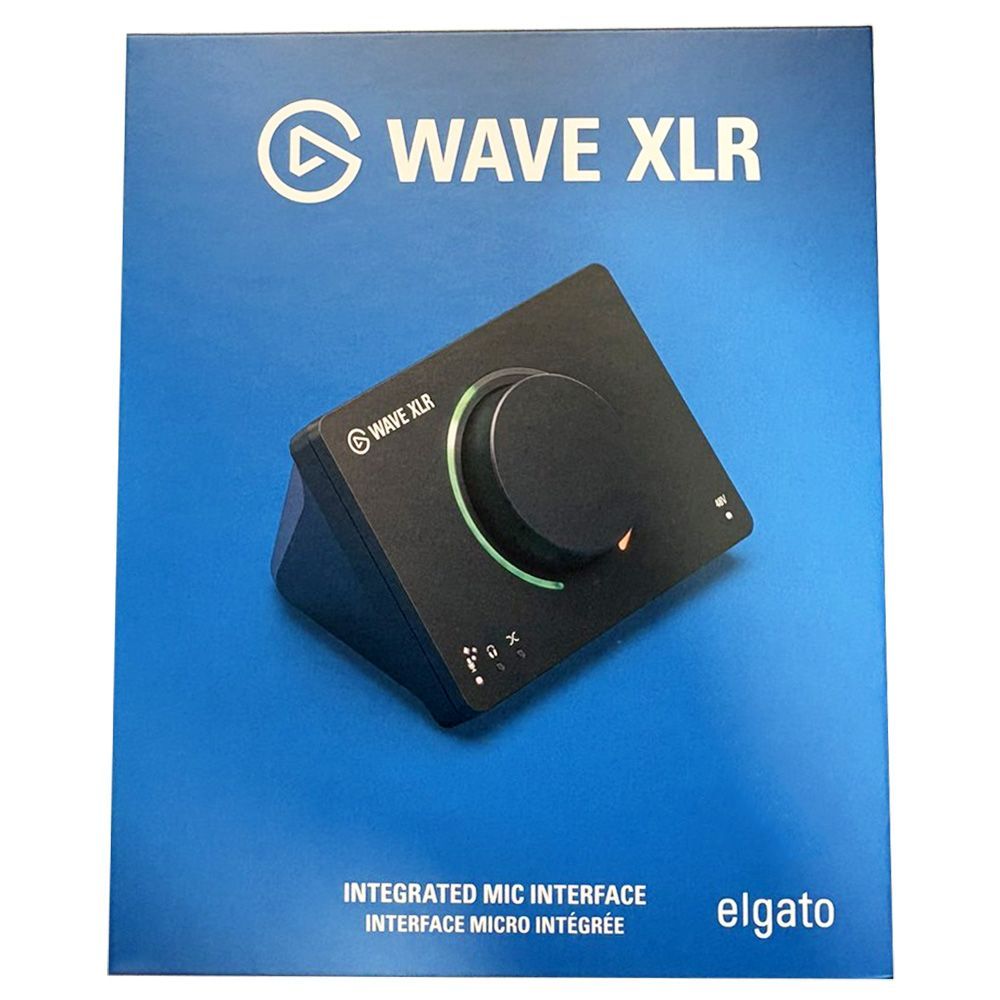 Elgato Wave XLR MK.2 (10MAN9901) - Integrated XLR Mic Interface for PC & Mac