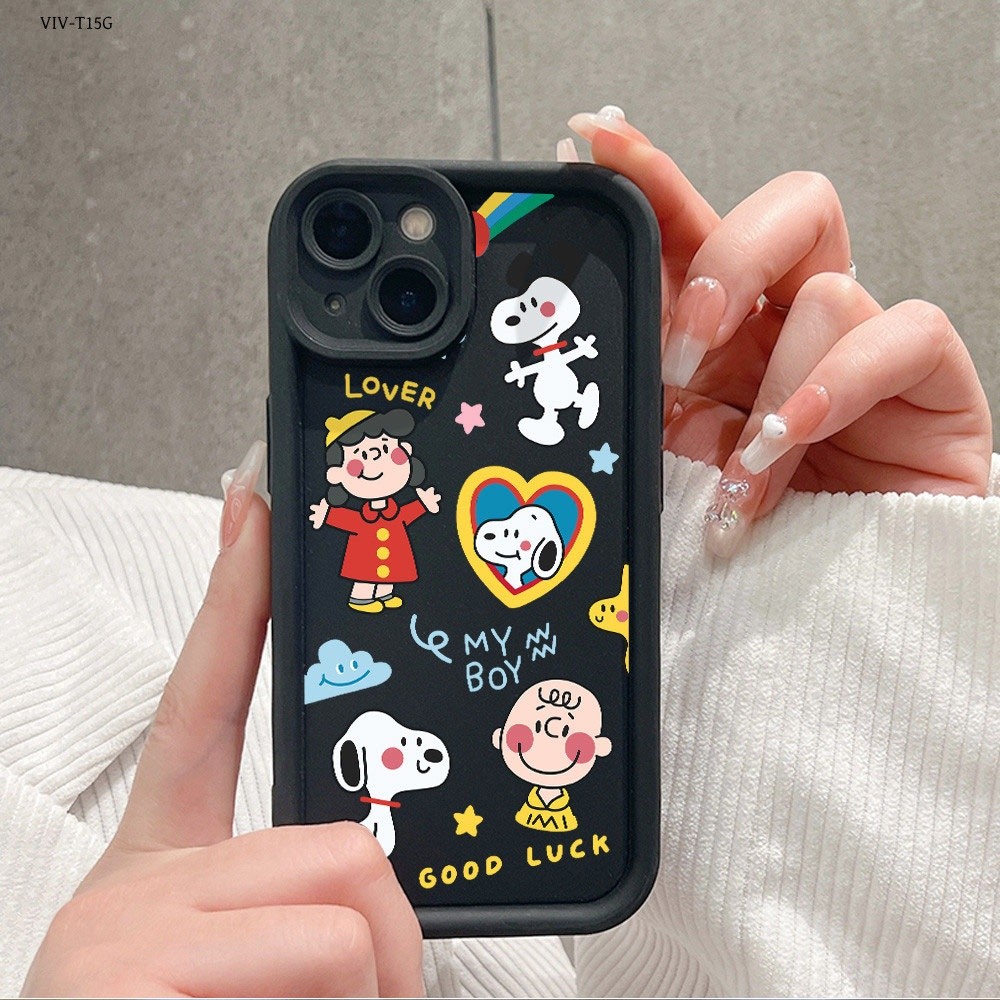 เคส For VIVO X200 T1 T1X Pro 5G เคสโทรศัพท์ เคสวีโว่ เคสนิ่ม Silicone Phone Case JTK