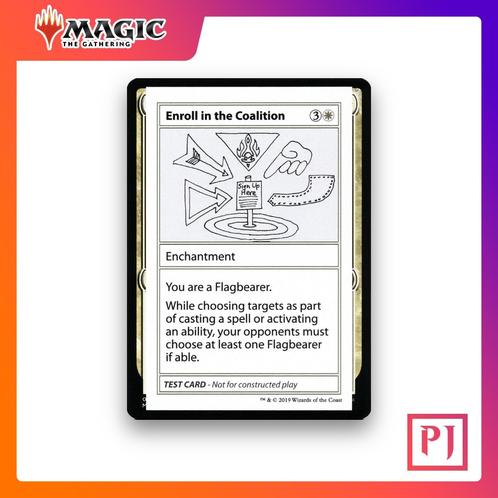 [MTG] Enroll in the Coalition (#4) [CMB2] [WHITE] [RARE] | Magic the Gathering