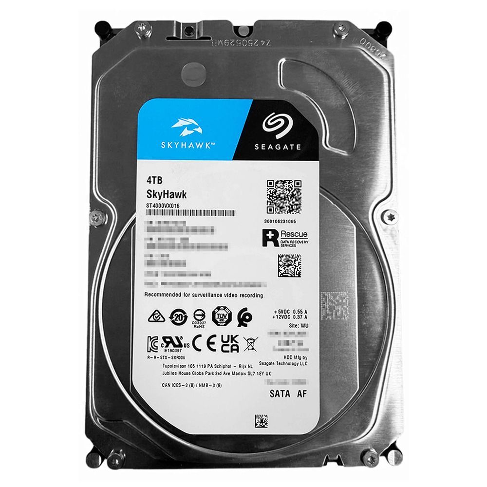 Seagate SkyHawk 4TB SATA 3.5-inch 5400rpm Surveillance HDD (ST4000VX016)