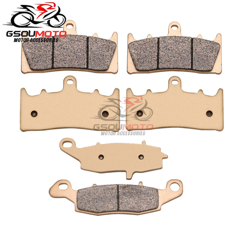 รถจักรยานยนต์โลหะเผาผ้าเบรคหน้าด้านหลังสําหรับ Suzuki M1600 VZ1600 M 1600 (VZ 1600 K4 Intruder) 2004