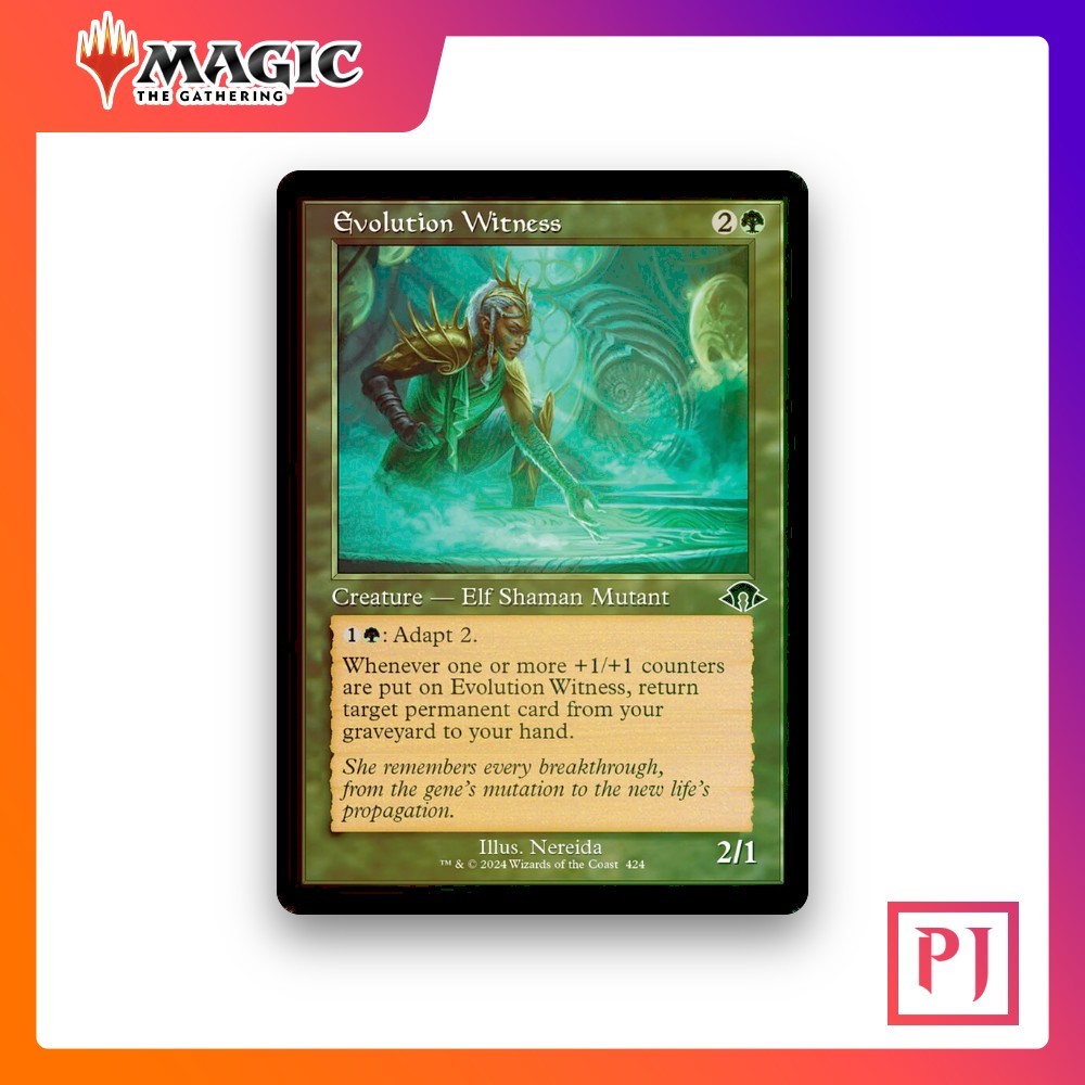 [MTG] Evolution Witness (Retro Frame) (#424) [MH3] [GREEN] [COMMON] | Magic the Gathering