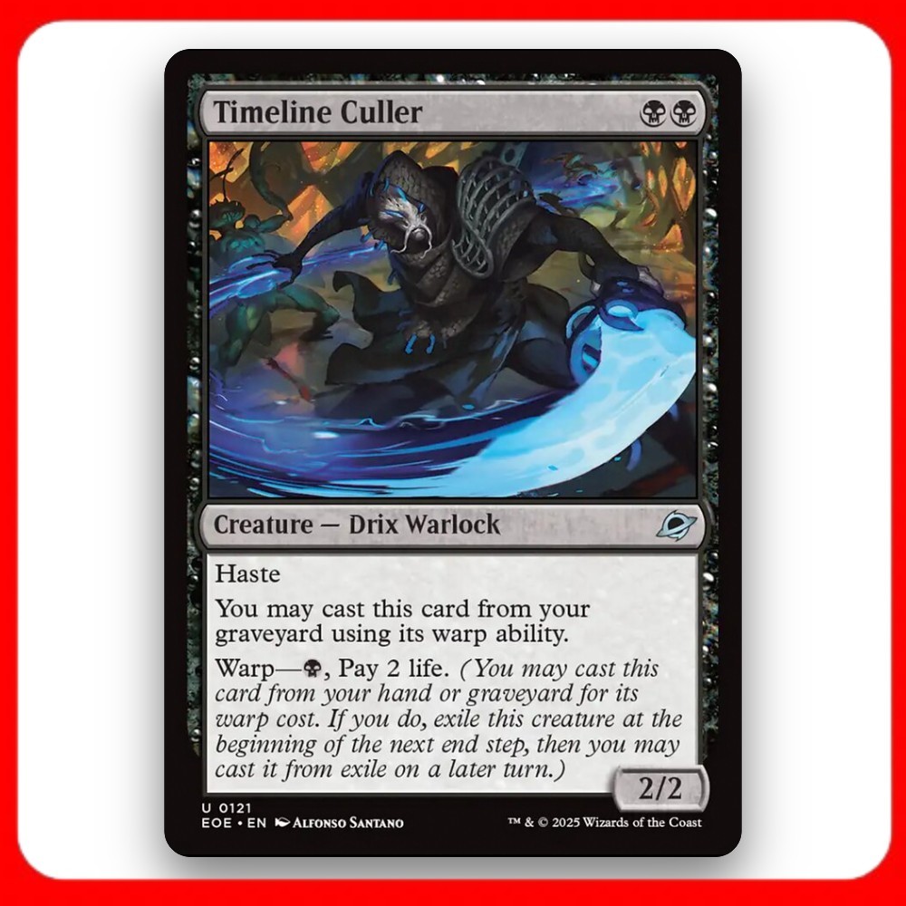 [MTG] Timeline Culler (#121) [EOE] [BLACK] [UNCOM] | Magic the Gathering