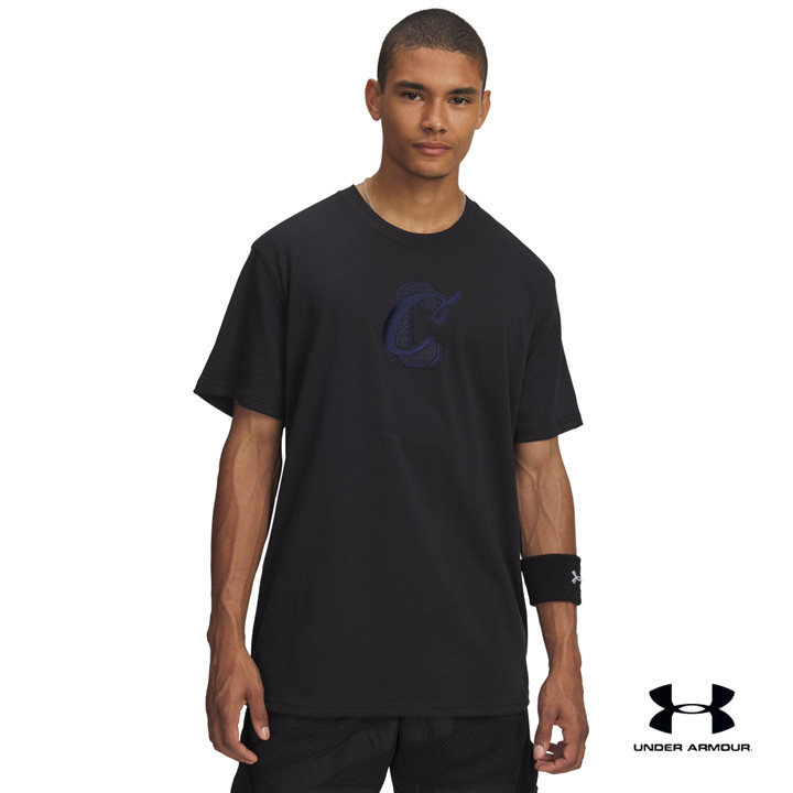 Under Armour เสื้อยืดสำหรับผู้ชาย Curry Verbiage