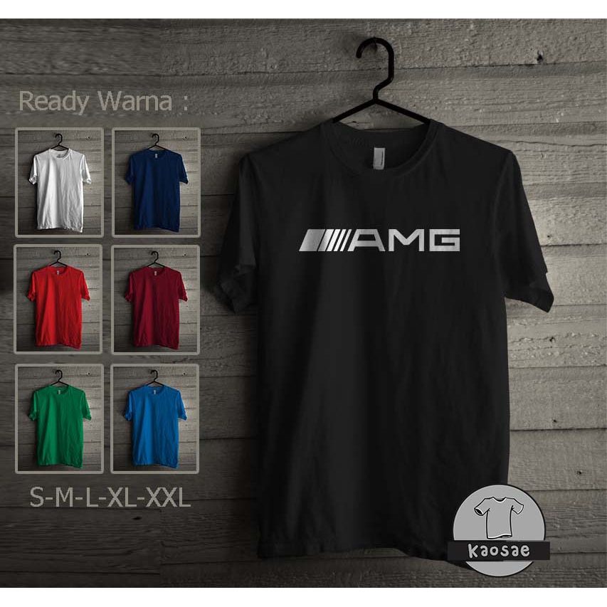 เสื้อยืดโลโก้ AMG Distro เสื้อยืด