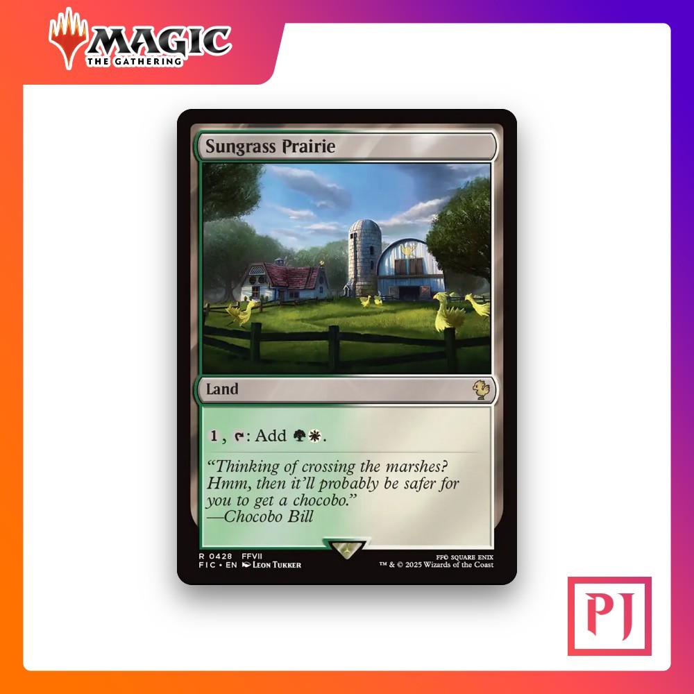 [MTG] Sungrass Prairie (#428) [FIC] [LAND] [RARE] | Magic the Gathering