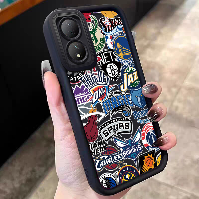 HPเคสโทรศัพท์สําหรับVIVO Y100 5G Y200 4G Y200 5G Y300 5G T2 5GบาสเกตบอลพัดลมEsing Softcase Anti Fast