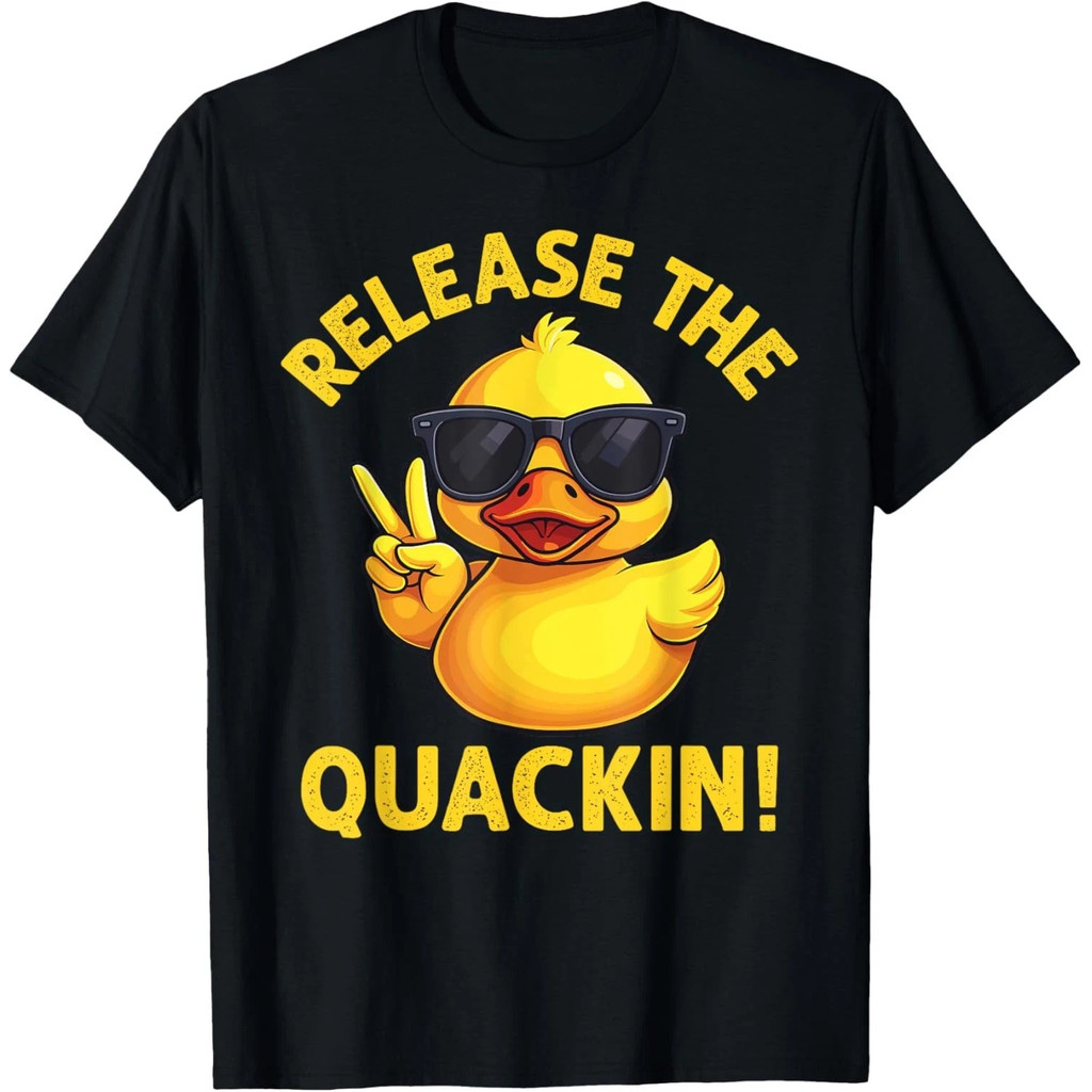 Newsest Fashion Release The Quackin Funny Rubber Duck Gift Idea Tee T-Shirt