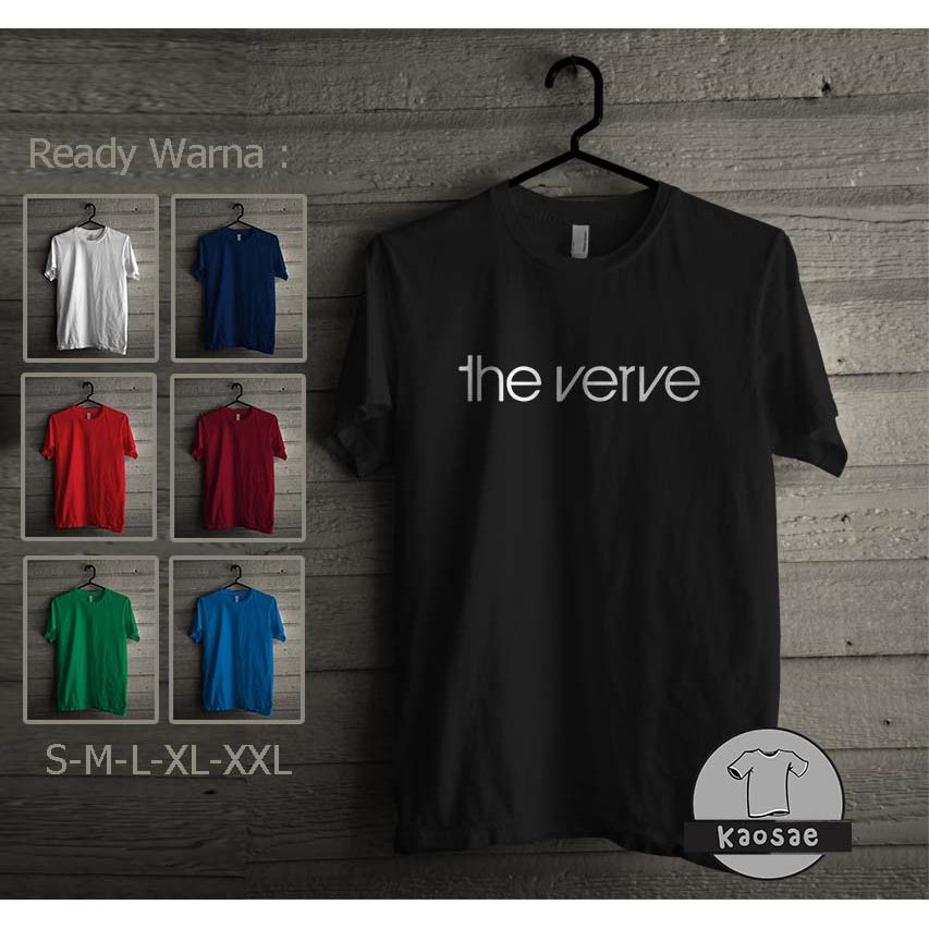 เสื้อยืดโลโก้ verve Distro T-Shirt