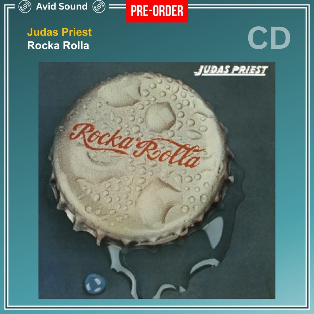 Pre-Order CD แผ่นซีดี Judas Priest Rocka Rolla ใหม่ ซีล Judas Priest CD