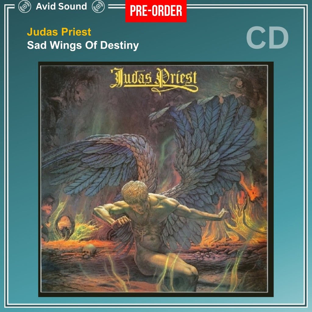 Pre-Order CD แผ่นซีดี Judas Priest Sad Wings Of Destiny ใหม่ ซีล Judas Priest CD