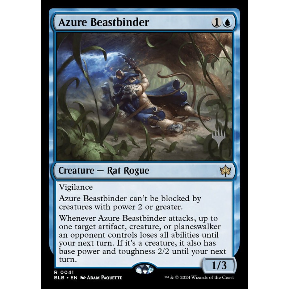 Azure Beastbinder การ์ด Magic the Gathering [MTG] ของแท้