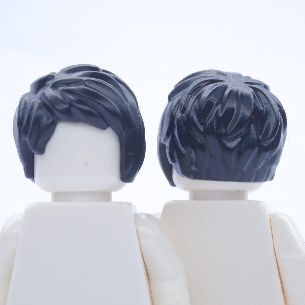 Ploybrick |ราคาต่อชิ้น| Black Short Side Tousled Hair | Instock Hair ผม
