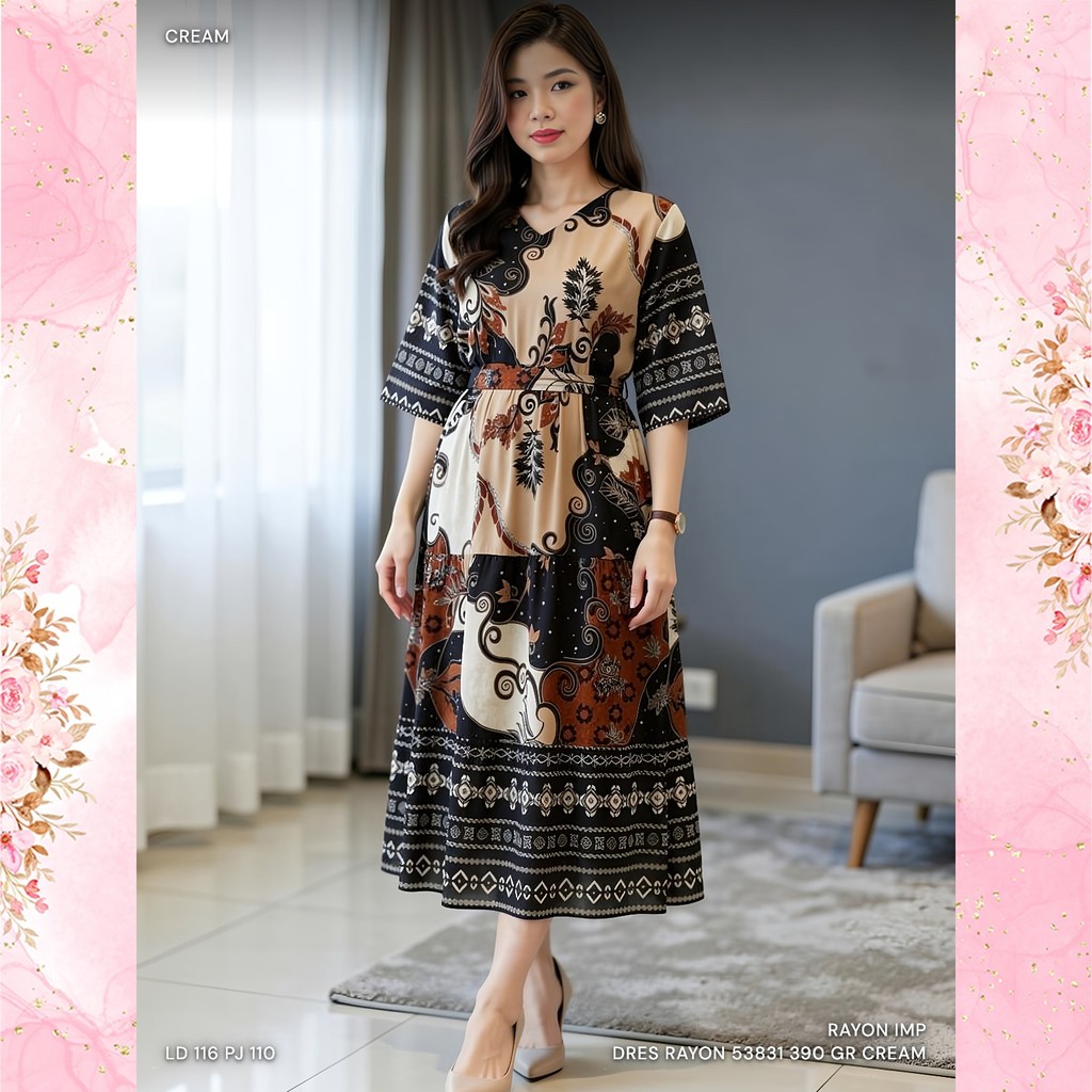 RAYON DRESS 58331 390 GR Direct Order