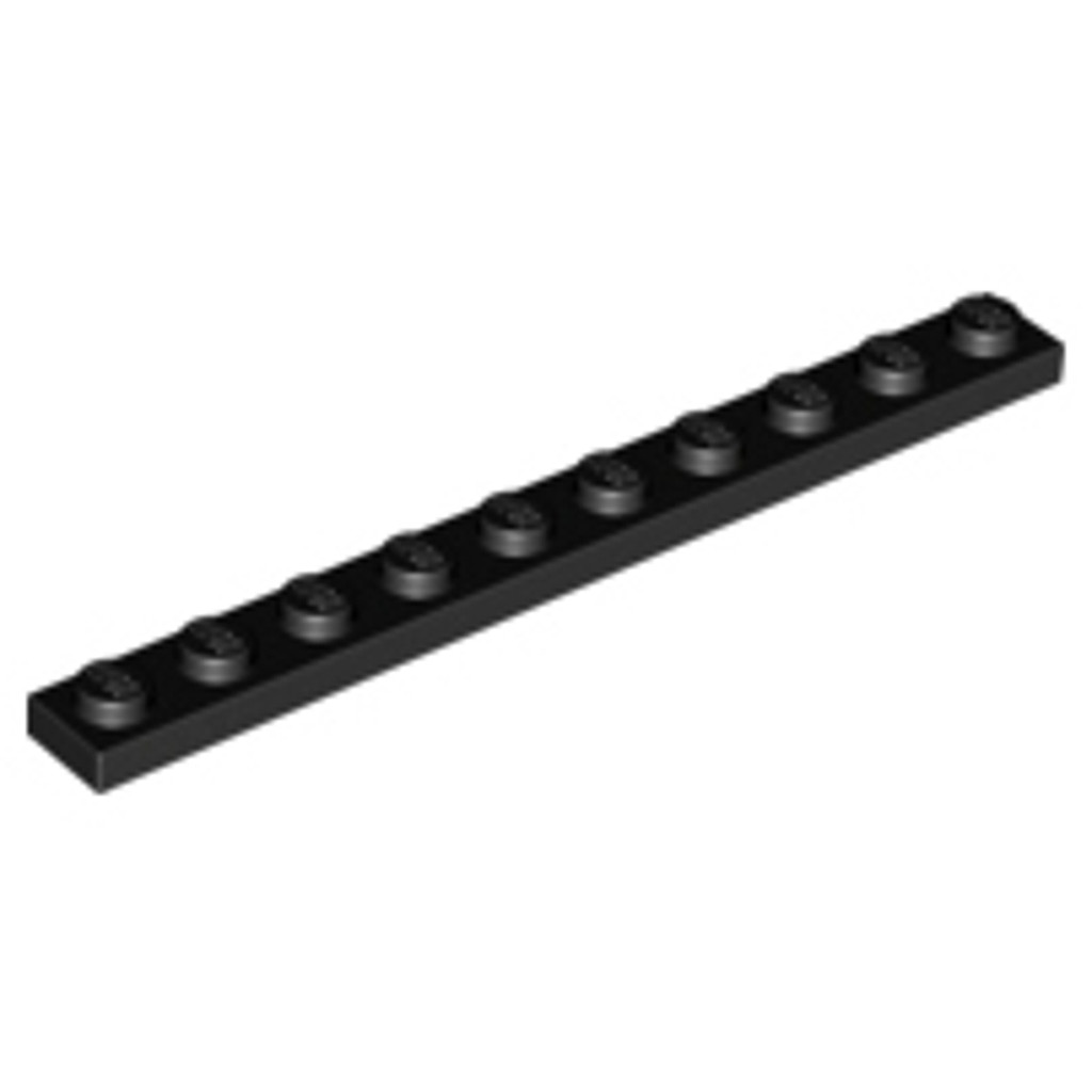Brick2cube Part - Plate 1 x 10 - 4477